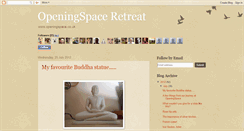 Desktop Screenshot of openingspaceretreat.blogspot.com