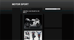 Desktop Screenshot of motor-racing-sport.blogspot.com