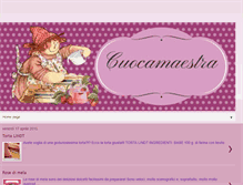 Tablet Screenshot of cuocamaestra.blogspot.com