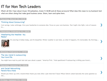 Tablet Screenshot of itfornontechleaders.blogspot.com