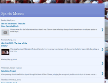 Tablet Screenshot of johsportsmecca.blogspot.com