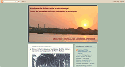 Desktop Screenshot of nouvelles-de-saint-louis-du-senegal.blogspot.com
