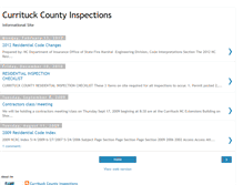 Tablet Screenshot of currituckcountyinspections.blogspot.com