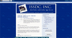 Desktop Screenshot of issdcevents.blogspot.com