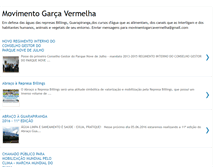 Tablet Screenshot of garcavermelha.blogspot.com