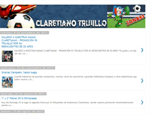 Tablet Screenshot of claretiano93trujillo.blogspot.com