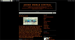 Desktop Screenshot of animeworldcentral.blogspot.com