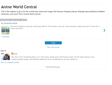 Tablet Screenshot of animeworldcentral.blogspot.com