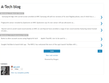 Tablet Screenshot of a-tecknology.blogspot.com