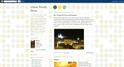 Desktop Screenshot of lisbonweeklyphoto.blogspot.com