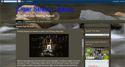 Desktop Screenshot of clearstreammedia.blogspot.com