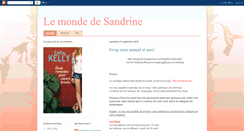 Desktop Screenshot of lemondedesandrine.blogspot.com