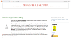 Desktop Screenshot of characterhappens.blogspot.com