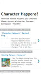 Mobile Screenshot of characterhappens.blogspot.com