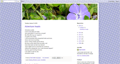 Desktop Screenshot of katascadence.blogspot.com