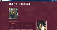 Desktop Screenshot of heartofatravler.blogspot.com