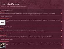 Tablet Screenshot of heartofatravler.blogspot.com