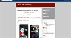 Desktop Screenshot of guysjustbeinguys.blogspot.com