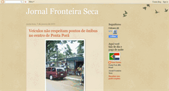 Desktop Screenshot of fronteiraseca.blogspot.com