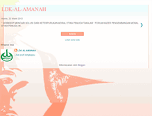 Tablet Screenshot of ldk-al-amanah.blogspot.com