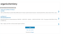 Tablet Screenshot of organicchemistry-jaffer.blogspot.com