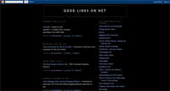 Desktop Screenshot of goodlinkpage.blogspot.com