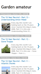 Mobile Screenshot of gardenamateur.blogspot.com