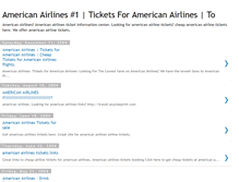 Tablet Screenshot of american-airlines.blogspot.com