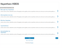 Tablet Screenshot of nayantharasexymovievideos.blogspot.com