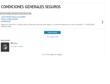 Tablet Screenshot of condicionesgenerales.blogspot.com