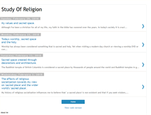 Tablet Screenshot of lee-studyofreligion.blogspot.com