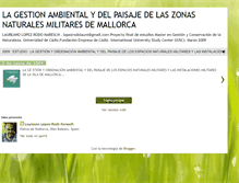 Tablet Screenshot of naturamilitarmallorca.blogspot.com