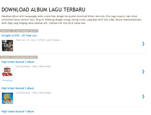 Tablet Screenshot of album-lagubaru.blogspot.com