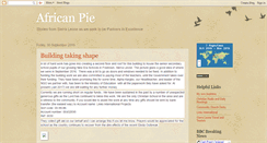 Desktop Screenshot of africanpie.blogspot.com