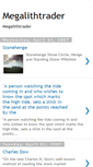 Mobile Screenshot of megalithtrader.blogspot.com