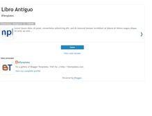 Tablet Screenshot of libroantiguo-btemplates.blogspot.com