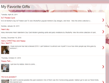 Tablet Screenshot of myfavoritegifts.blogspot.com