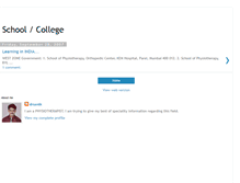 Tablet Screenshot of college-school.blogspot.com