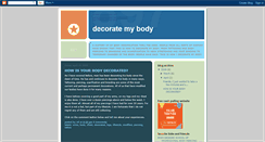 Desktop Screenshot of decoratemybody.blogspot.com