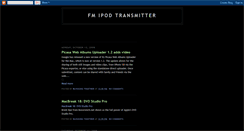 Desktop Screenshot of fm-ipod-transmitter.blogspot.com