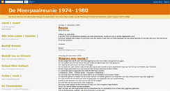 Desktop Screenshot of meerpaalreunie1974-1980.blogspot.com