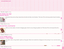 Tablet Screenshot of gracegurlx-pink.blogspot.com