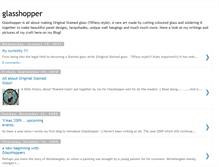 Tablet Screenshot of glasshoppers.blogspot.com