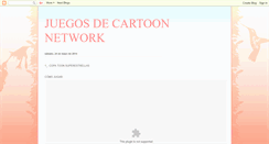 Desktop Screenshot of cartoonnetworkgratis.blogspot.com