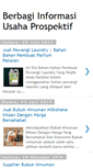Mobile Screenshot of berbagiinformasiusahaprospektif.blogspot.com