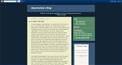 Desktop Screenshot of moontumbo.blogspot.com