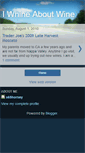 Mobile Screenshot of iwhineaboutwine.blogspot.com