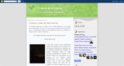 Desktop Screenshot of diariodeciencia.blogspot.com