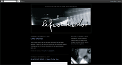 Desktop Screenshot of lifeonthedot.blogspot.com