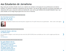 Tablet Screenshot of aosestudantesdejornalismo.blogspot.com